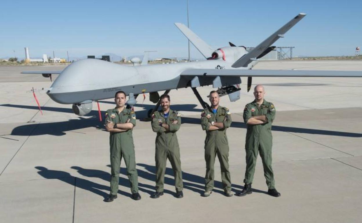 Drones de vigilancia online militar